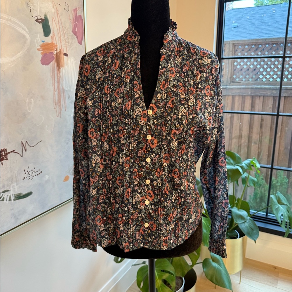 Trovata Multicolor Floral Blouse